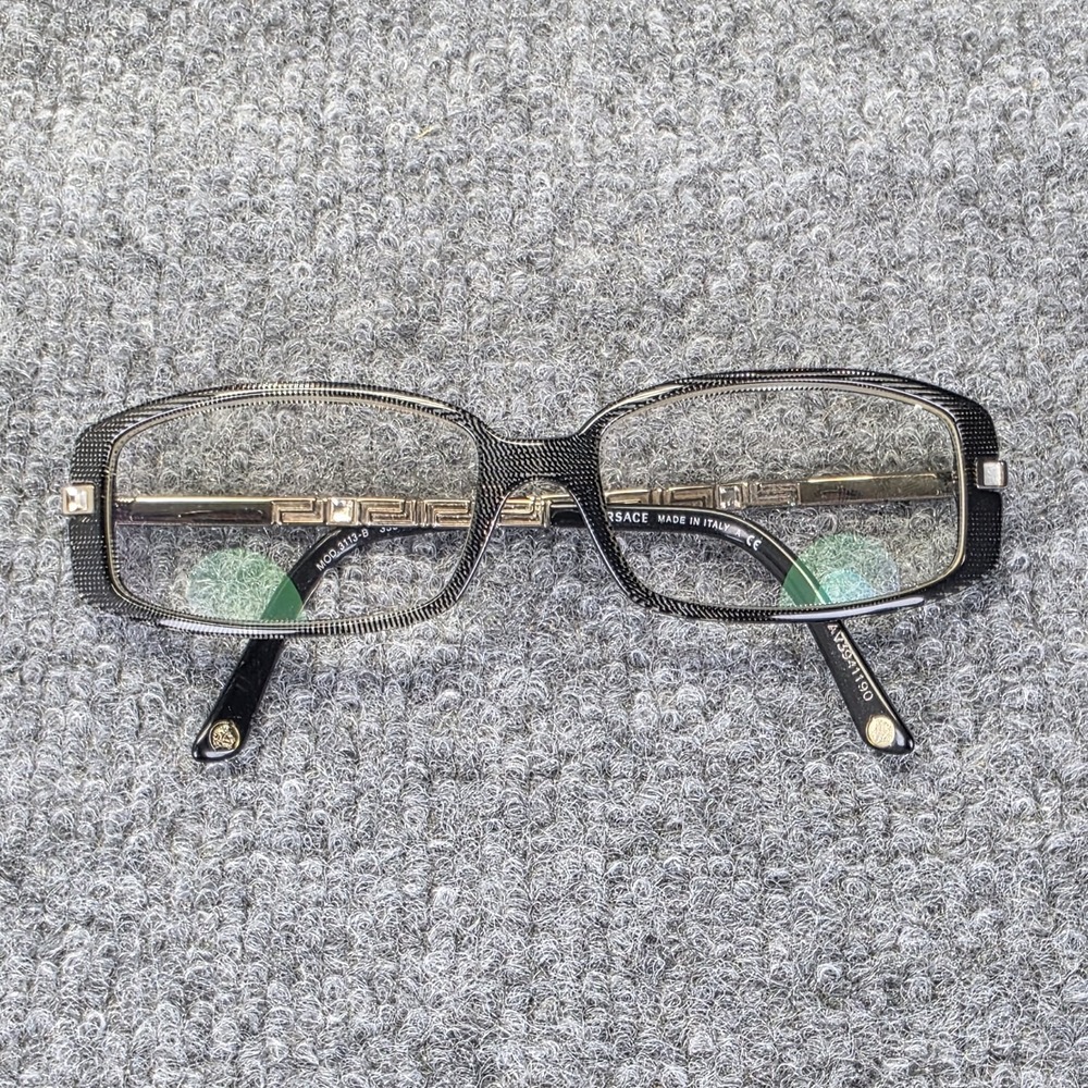 Versace Mod.3113-B GB1 Eyeglasses Polished Gold Frames 54-15-135 Made In Italy